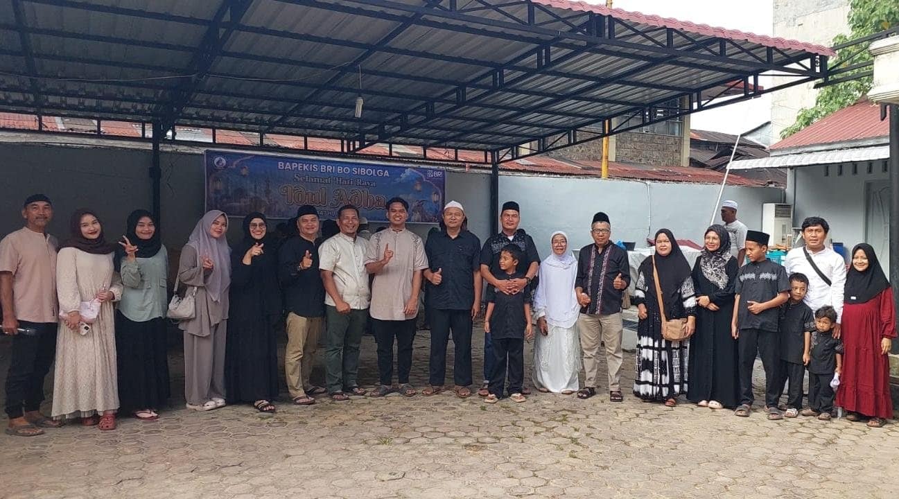 BRI Sibolga Sembeli 2 Ekor Sapi pada Lebaran Idul Adha 1447 H