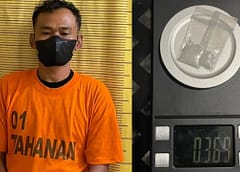 Jual Sabu di Rumah, Residivis di Hamparan Perak Diringkus Polisi