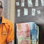 Simpan Sabu Seberat 3,59 Gram dan 8 Butir Amunisi Senjata Api, Pria di Langkat Ditangkap